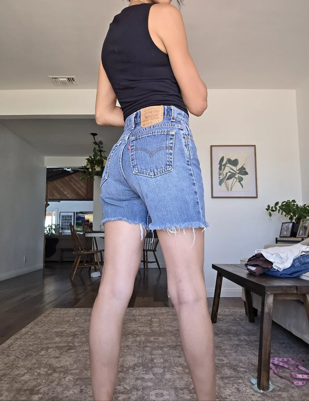 Vintage Levis Cut Offs 550 | Size 25